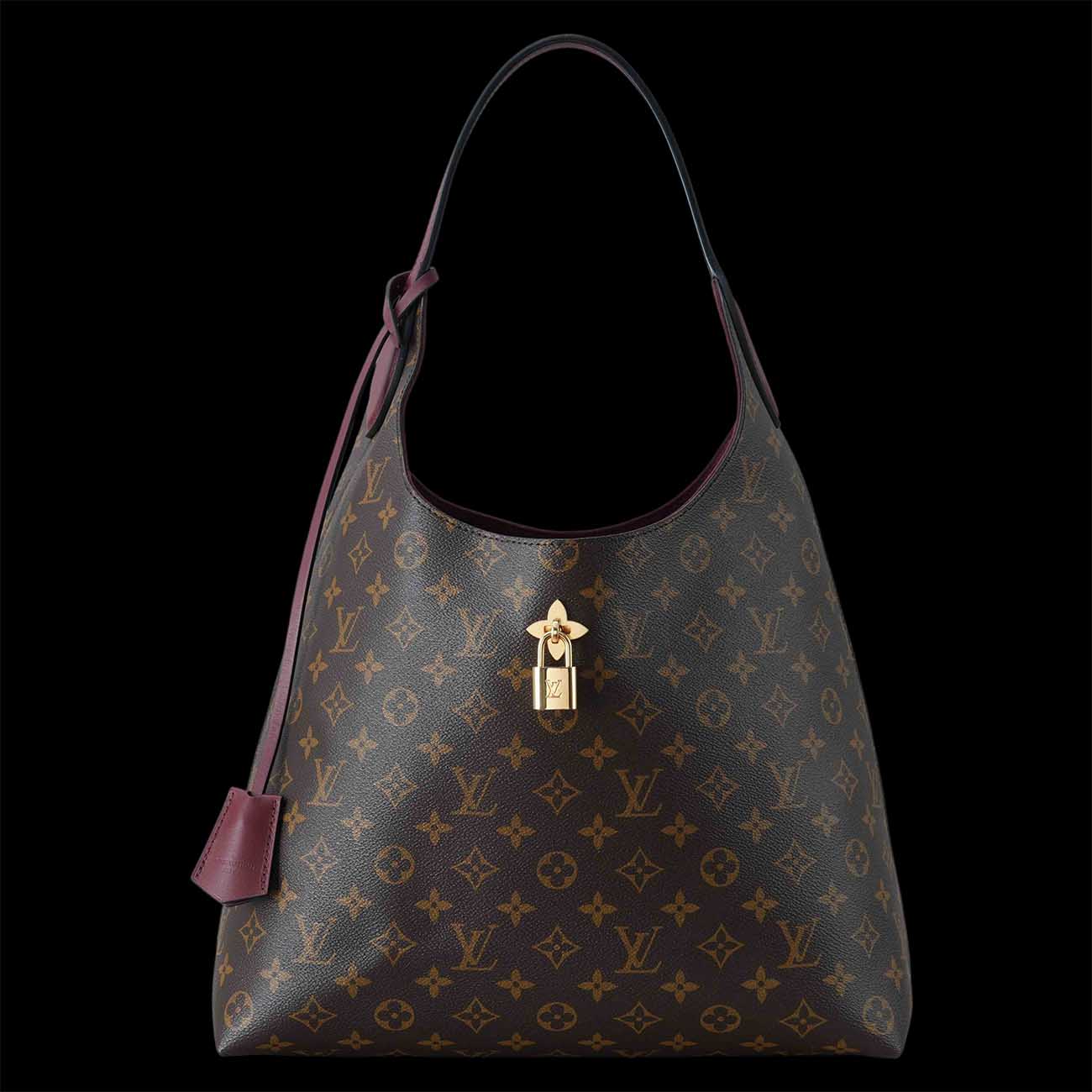 LOUIS VUITTON(USED)루이비통 M43547 모노그램 플라워 호보백